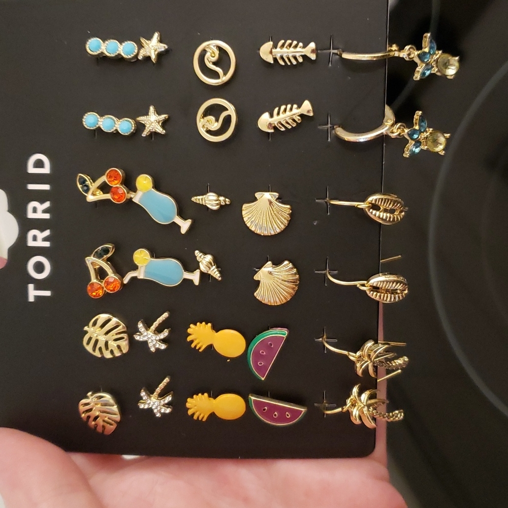 Torrid earrings BNWT